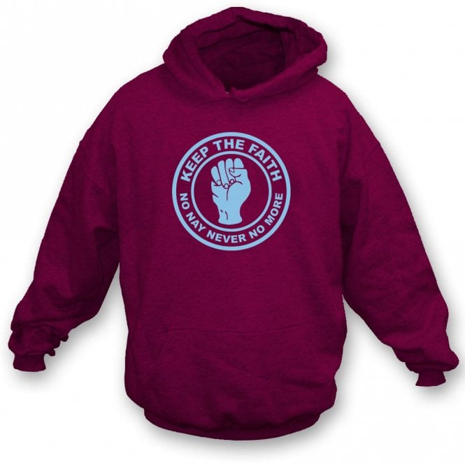 Keep The Faith (Burnley Influenced) Kids Hooded Sweatshirt