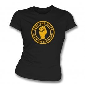 Keep The Faith (Cambridge Influenced) Womens Slim Fit T-Shirt