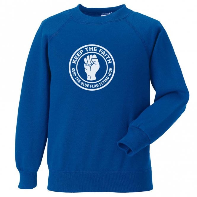 Keep The Faith (Chelsea Influenced) Kids Sweatshirt