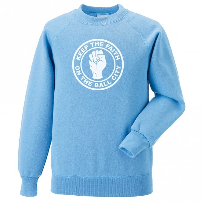 Keep The Faith (Coventry City Influenced) Kids Sweatshirt