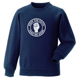 Keep The Faith (Dundee Influenced) Kids Sweatshirt