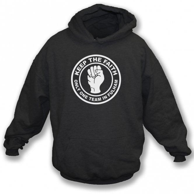 Keep The Faith (Fulham Influenced) Kids Hooded Sweatshirt