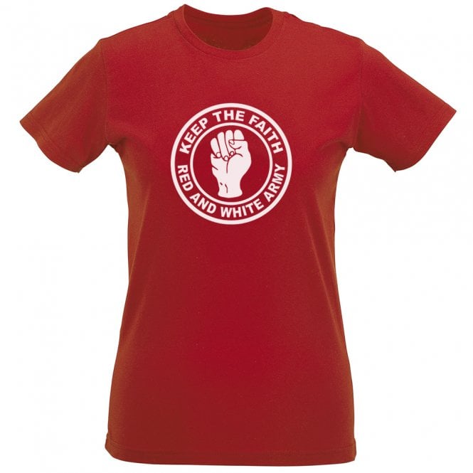 Keep The Faith (Lincoln Influenced) Womens Slim Fit T-Shirt