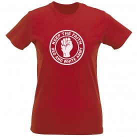 Keep The Faith (Lincoln Influenced) Womens Slim Fit T-Shirt