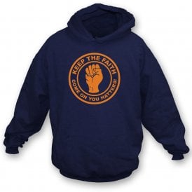 Keep The Faith (Luton Town Influenced) Hooded Sweatshirt