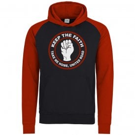 Keep The Faith (Manchester United Influenced) Baseball Hoodie