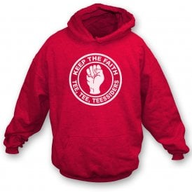 Keep The Faith (Middlesbrough Influenced) Kids Hooded Sweatshirt