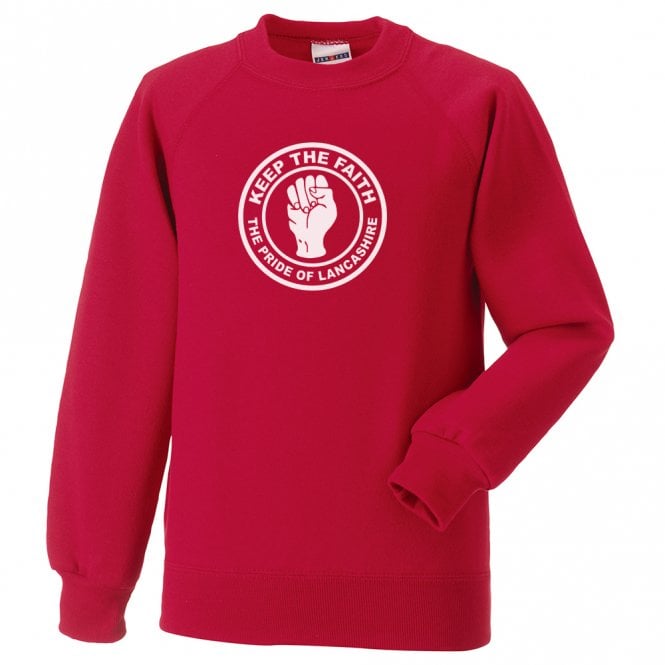 Keep The Faith (Morecambe Influenced) Kids Sweatshirt