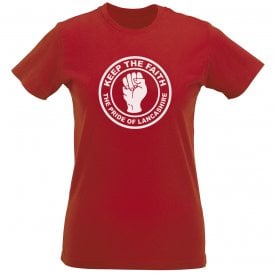 Keep The Faith (Morecambe Influenced) Womens Slim Fit T-Shirt