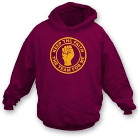Keep The Faith (Motherwell Influenced) Hooded Sweatshirt