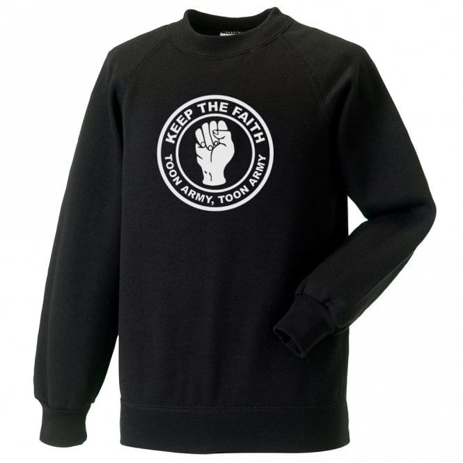 Keep The Faith (Newcastle Influenced) Kids Sweatshirt