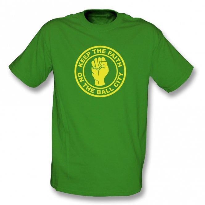 Keep The Faith (Norwich City Influenced) Kids T-Shirt