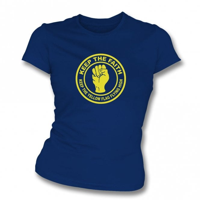 Keep The Faith (Oxford Influenced) Womens Slim Fit T-Shirt