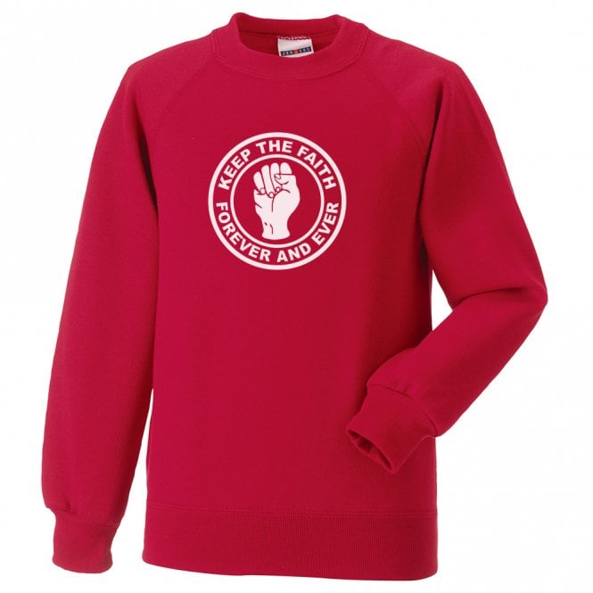 Keep The Faith (Rotherham Influenced) Kids Sweatshirt