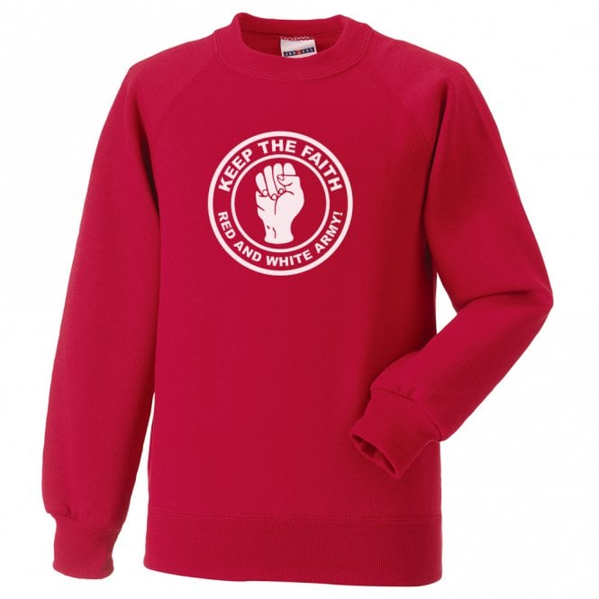 Keep The Faith (Salford Influenced) Kids Sweatshirt