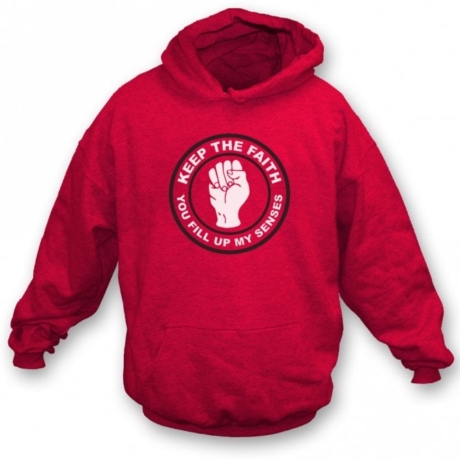 Keep The Faith (Sheffield United Influenced) Kids Hooded Sweatshirt