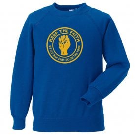 Keep The Faith (Shrewsbury Influenced) Kids Sweatshirt