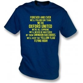 Keep The Yellow Flag Flying High (Oxford United) T-Shirt