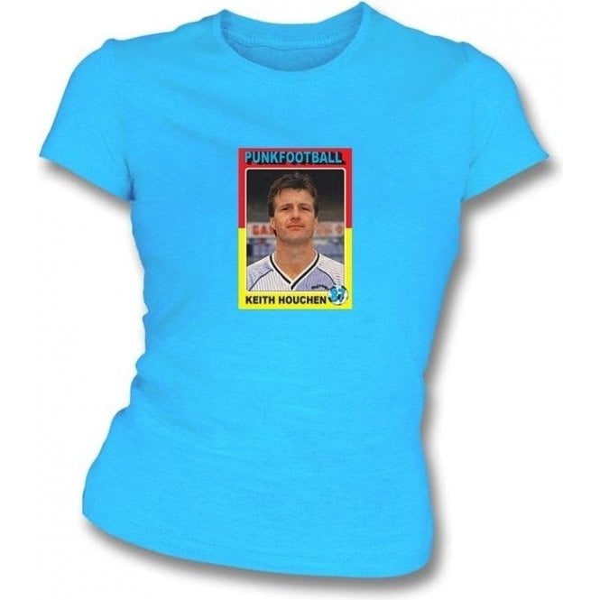 Keith Houchen 1987 (Coventry City) Sky Blue Women's Slimfit T-Shirt