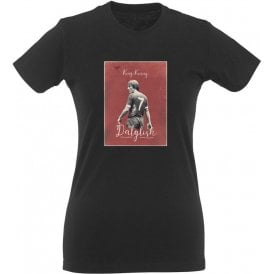 Kenny Dalglish "King Kenny" Vintage Poster Womens Slim Fit T-Shirt
