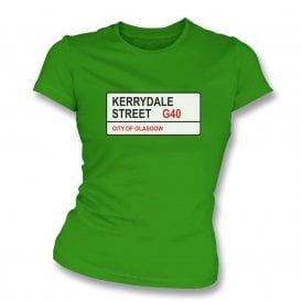 Kerrydale Street G40 (Celtic) Womens Slim Fit T-Shirt