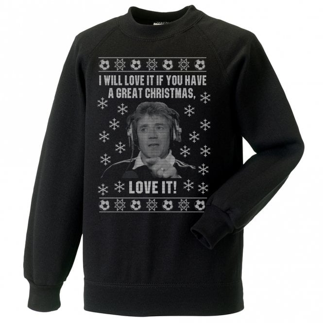 Kevin Keegan - Love It (Newcastle United Influenced) Kids Christmas Jumper