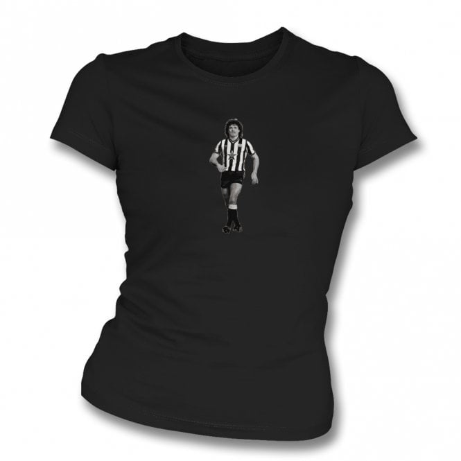 Kevin Keegan (Newcastle United Influenced) Art Print Womens Slim Fit T-Shirt
