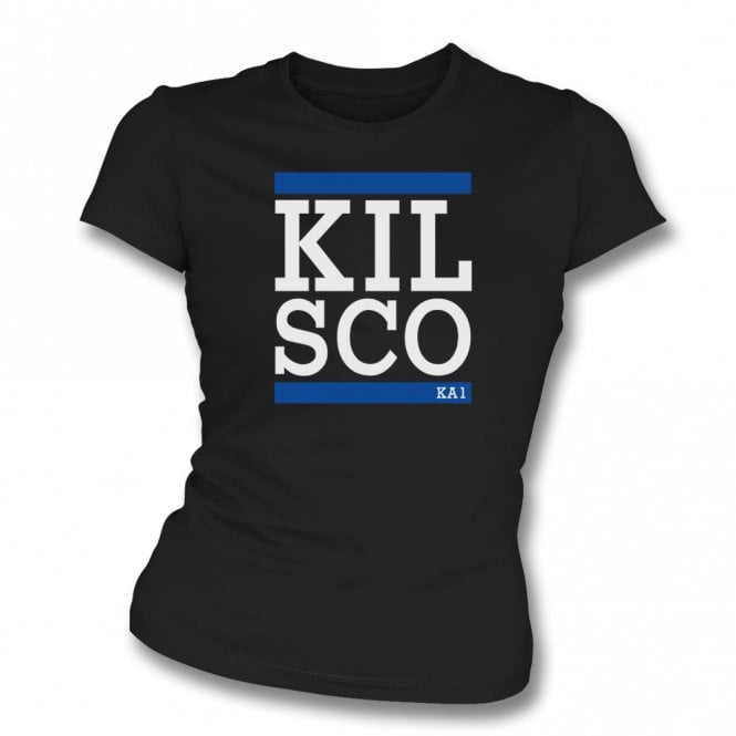 KIL SCO (Kilmarnock Influenced) Womens Slim Fit T-Shirt