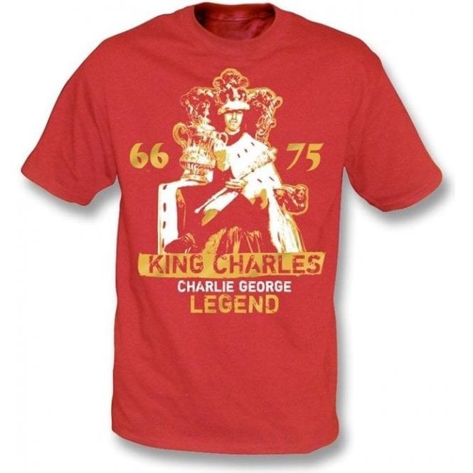 King Charles - Charlie George (Arsenal) T-shirt