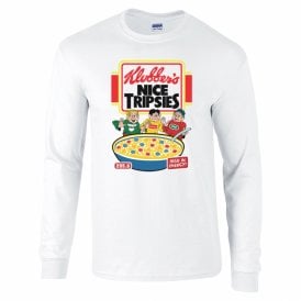 Klubber's Nice Tripsies Original Rave Design Long Sleeve T-Shirt