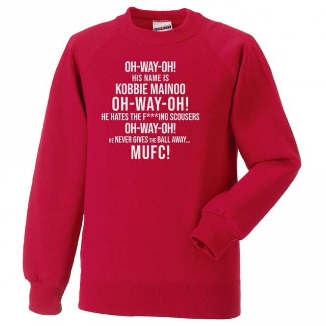 Kobbie Mainoo (Manchester United Influenced) Organic Chant Sweatshirt
