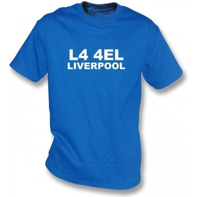 L4 4EL Postcode T-Shirt (Everton)