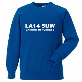 LA14 5UW Barrow Kids Sweatshirt