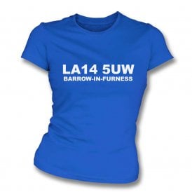 LA14 5UW Barrow Womens Slim Fit T-Shirt