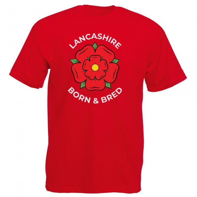 Lancashire Born & Bred Kids T-Shirt