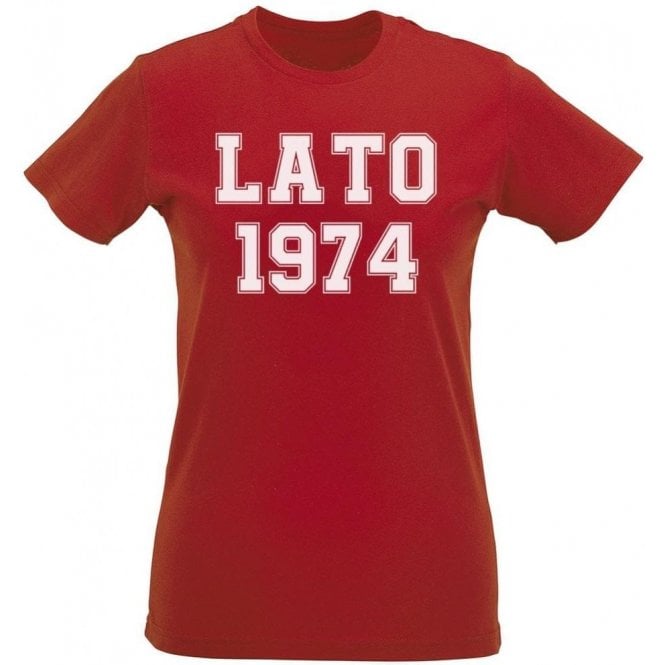 Lato 1974 (Poland) Womens Slim Fit T-Shirt