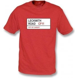 Leckwith Road CF11 T-Shirt (Cardiff City)