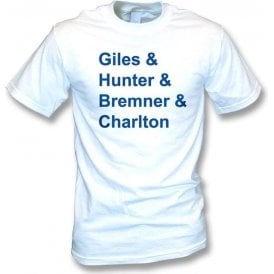 Leeds 70's Legends t-shirt