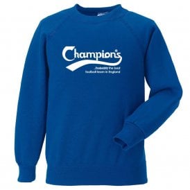 Leeds Champions - Beat Team In England Organic Sweatshirt