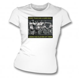 Leeds - Hard Men 1970s Womens Slim Fit T-Shirt