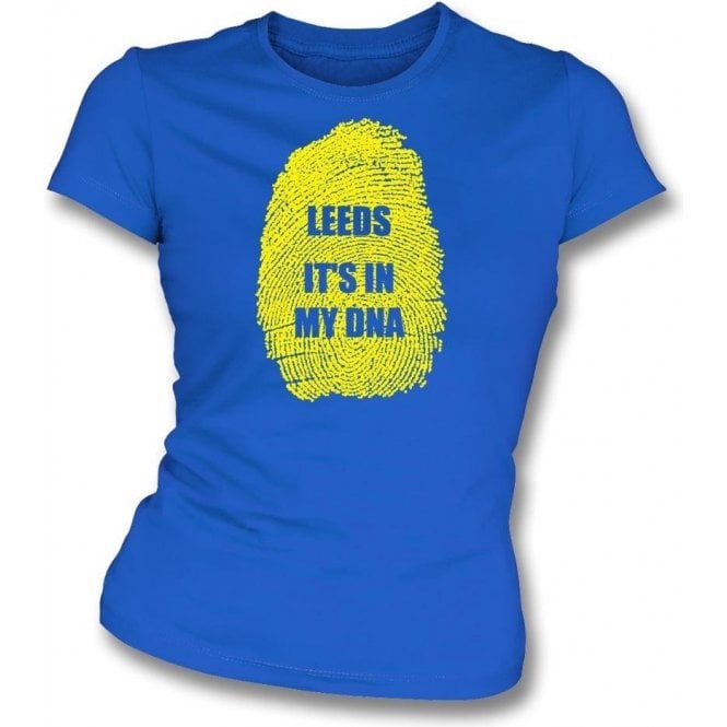 Leeds - It's In My DNA Womens Slim Fit T-Shirt