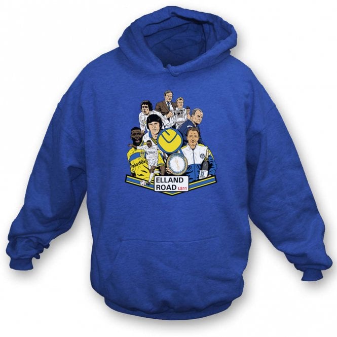 Leeds Legends (Collage) Kids Hooded Sweatshirt