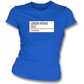 Leeds Road HD2 (Huddersfield Town) Womens Slimfit T-Shirt