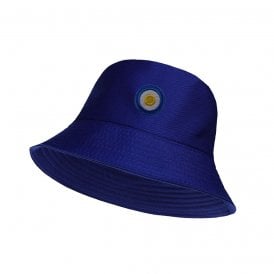 Leeds United Influenced Mod Target Embroidered Terrace Bucket Hat