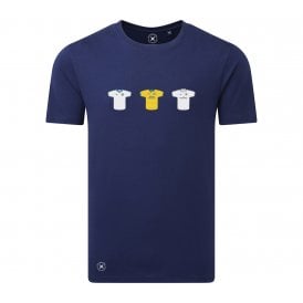 Leeds United Retro Football Kits (True Colours Collab) Organic T-Shirt