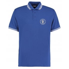 Leicester City Influenced Keep The Faith Embroidered Terrace Polo Shirt
