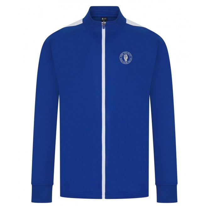 Leicester City Keep The Faith Embroidered Heritage Tracksuit Top