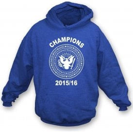 Leicester City Premier League Champions 2015/16 (Ramones Style) Hooded Sweatshirt
