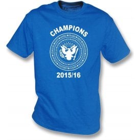 Leicester City Premier League Champions 2015/16 (Ramones Style) Kids T-Shirt
