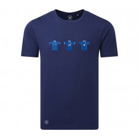 Leicester City Retro Football Kits (True Colours Collab) Organic T-Shirt
